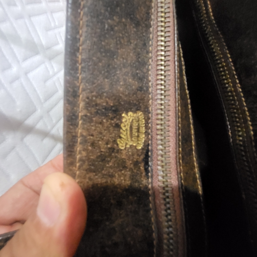 Gucci GG Canvas and Leather Weekender Handbag Vintage.. - Picture 7 of 12
